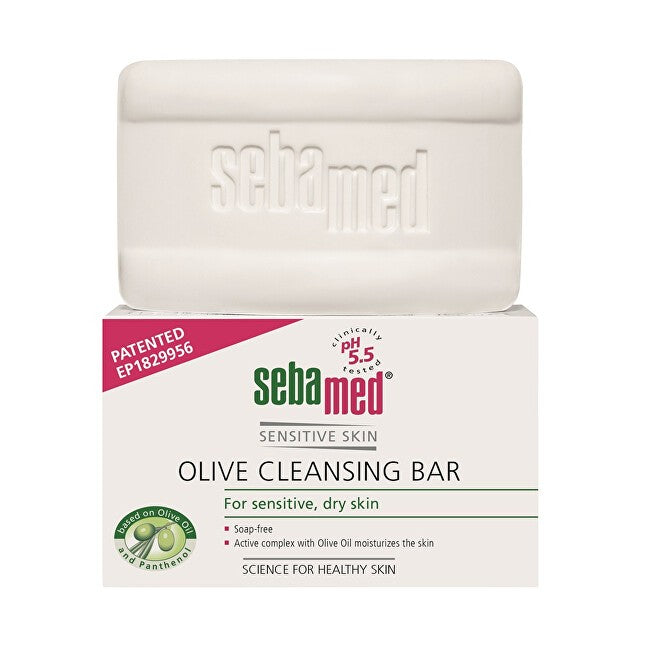 Sebamed Sensitive Skin Olive Cleansing Bar 150 g — Saponetta Detergente