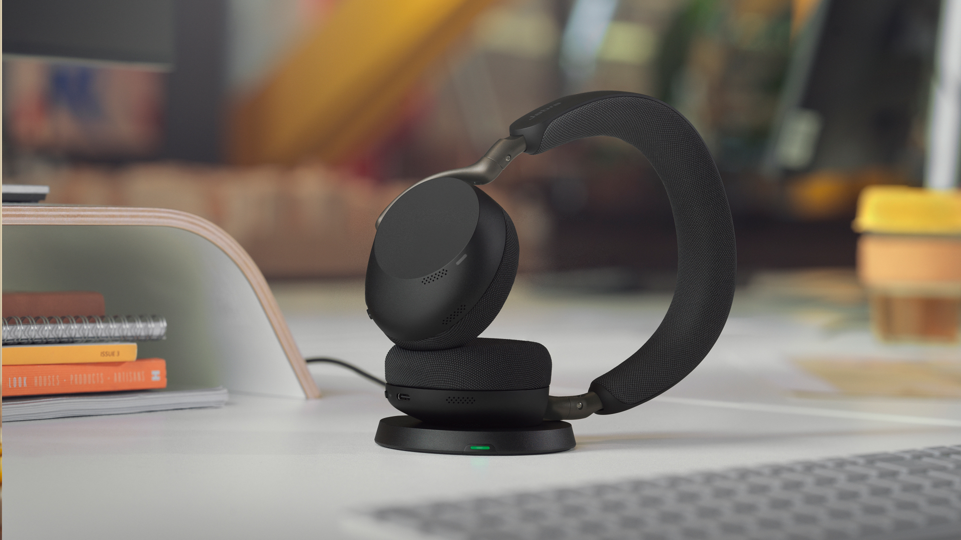Jabra Evolve3 75, Langallinen & langaton, 20 - 20000 Hz, Puhelut/Musiikki, 180 g, Kuulokkeet, Musta