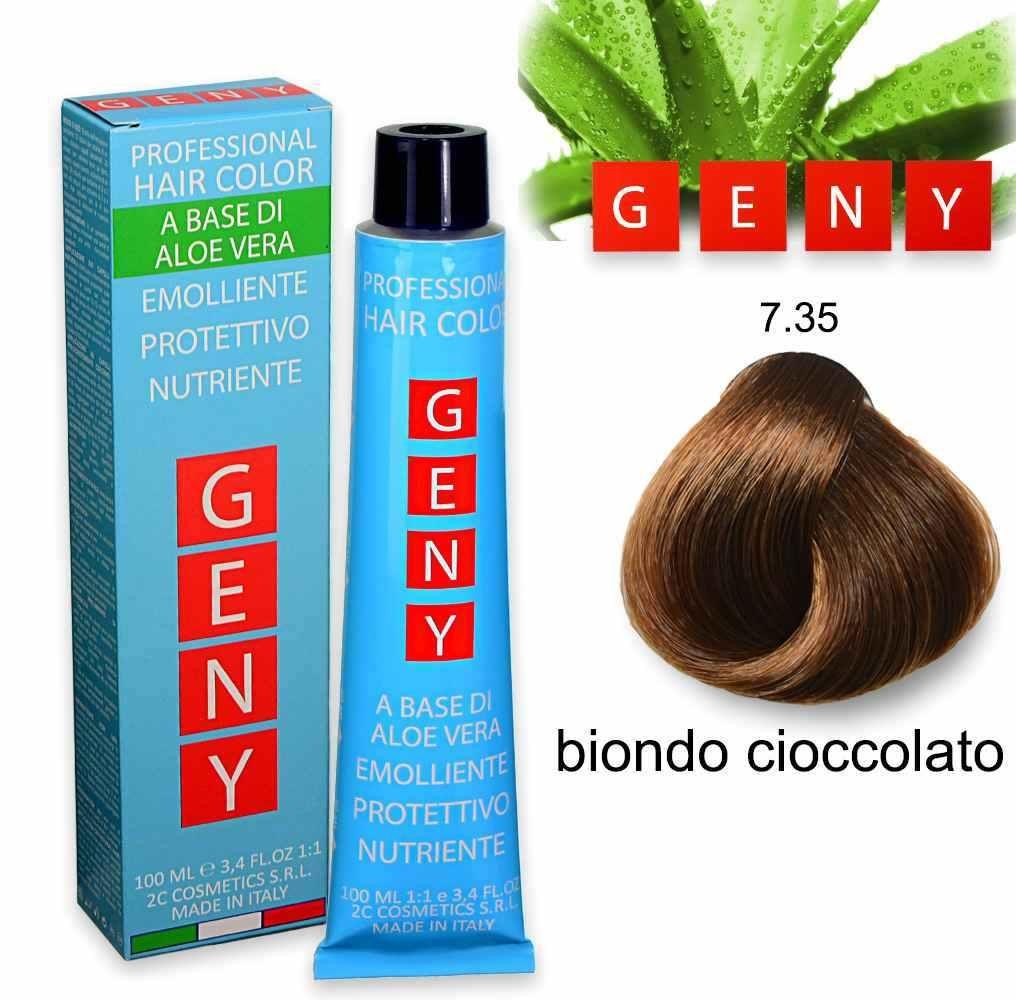 Geny Professional Värjäys 100 ml Suklaanvaalea 7.35