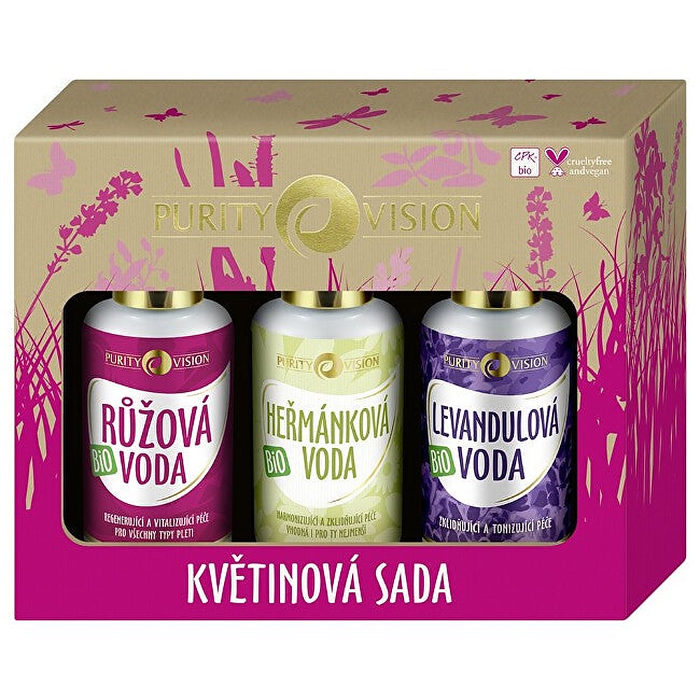 Purity Vision Flower Set Ravinteet Kukintaan Täydellinen Pakkaus