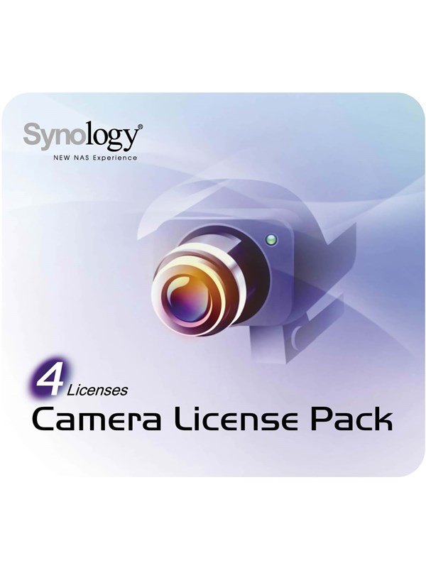 Synology Camera License Pack - Lisenssipaketti - 4 kameraa