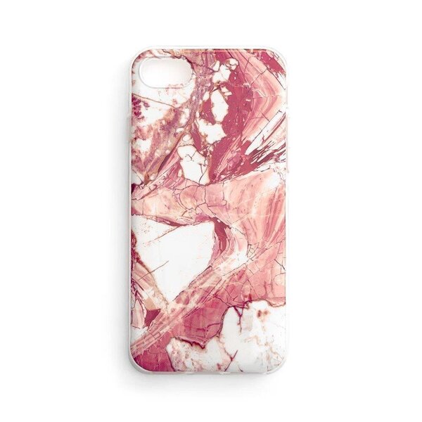 Wozinsky Marble Gel Case Marble Cover Samsung Galaxy A03s (166.5) pink