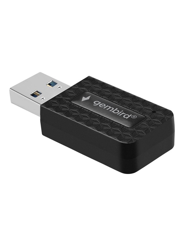 Gembird WNP-UA1300-03 - Verkkosovitin - USB 3.0 - Wi-Fi-yhteys 5
