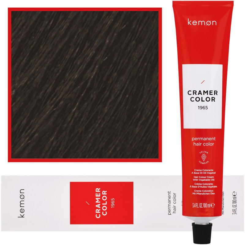 Kemon Cramer Color – kermainen hiusväri kookosöljyllä, 100ml 7.1 | Ash Blondi