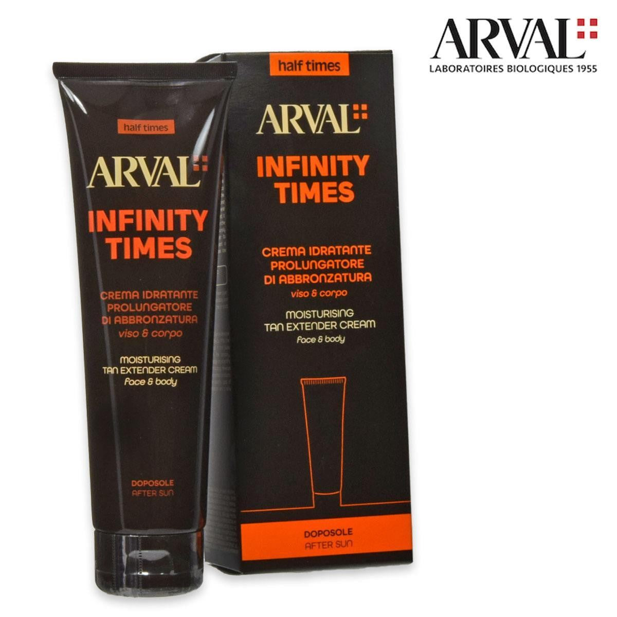 Arval puoli kertaa infinity kertaa rusketusta pidentää kosteuttava voide 150 ml