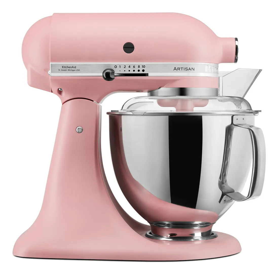KitchenAid Artisan 5KSM175PSEDR -yleiskone, 4,8 l, 300 W, Vanha roosa