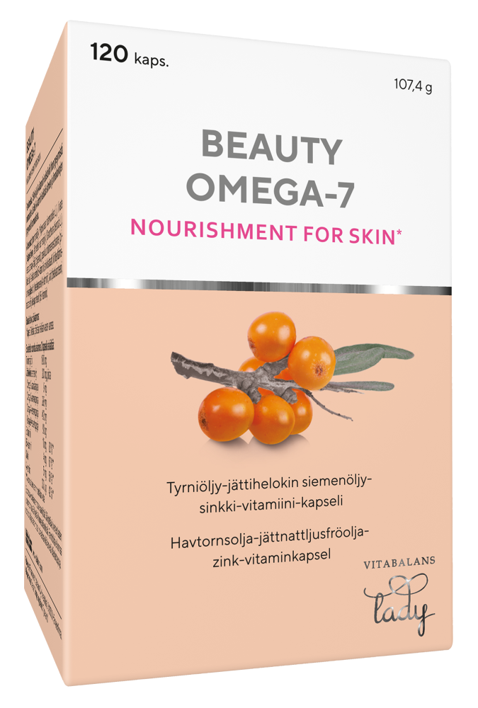 Vitabalans Lady Beauty Omega-7 120 kaps