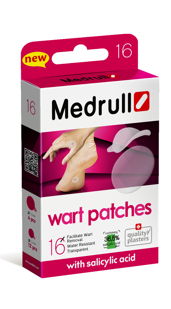 Medrull Wart Patches syylälaastari 16 kpl