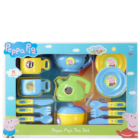 Cuddly Pig Tea Set - 15 palaa