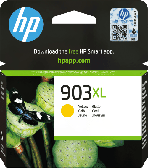 HP 903XL-mustekasetti, 8.5 ml, keltainen