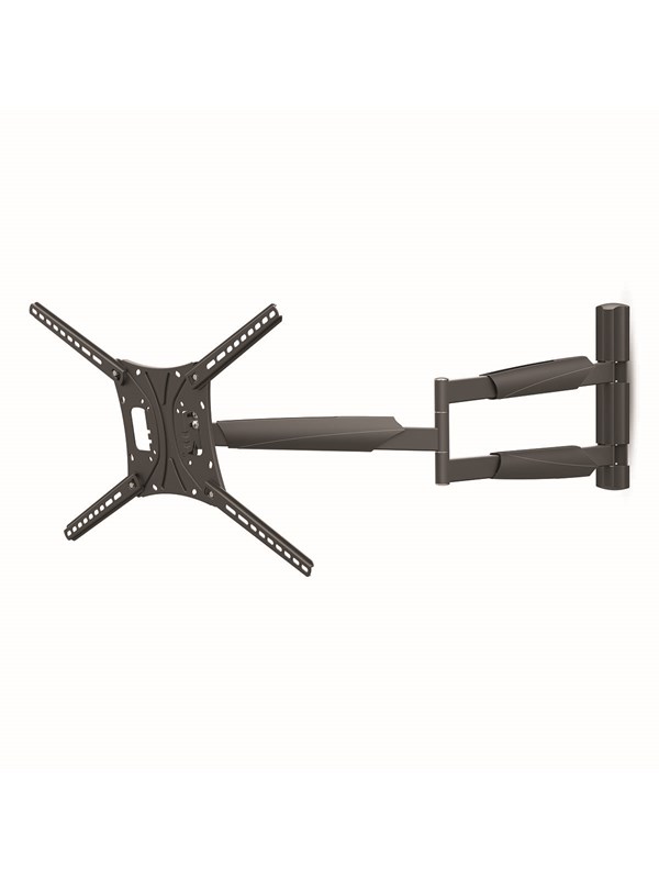 Nedis Täysin Säädettävä TV-Seinäteline | 13 - 86 " | Maksimi tuettu näytön paino: 60 kg | Kallistettava | Käänneltävä | Minimi etäisyys seinästä: 70 mm | Maksimi etäisyys seinästä: 1020 mm | 3 Pivot-piste(t) | ABS-Muovi / Teräs | Musta