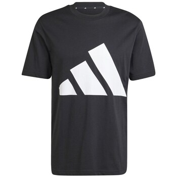 ADIDAS SPORTSWEAR Toiminnallinen paita 'Essentials' musta / valkoinen
