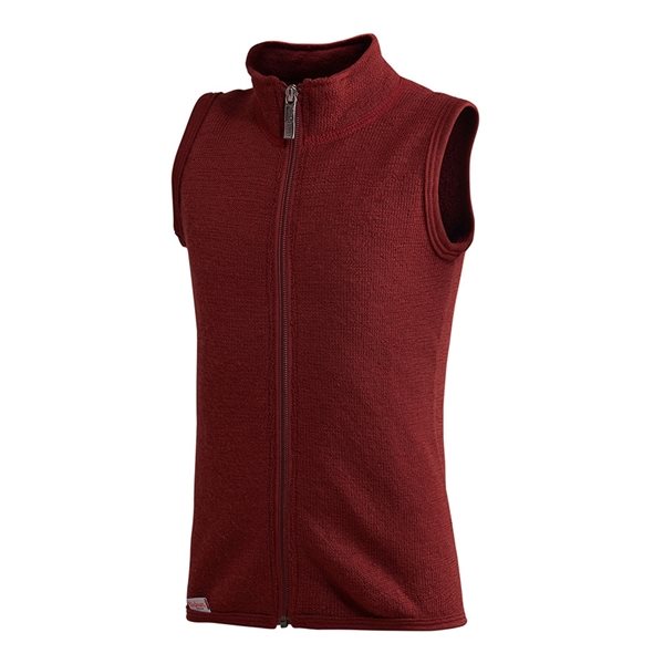 Woolpower Kids Vest 400 Rust Red - 122-128