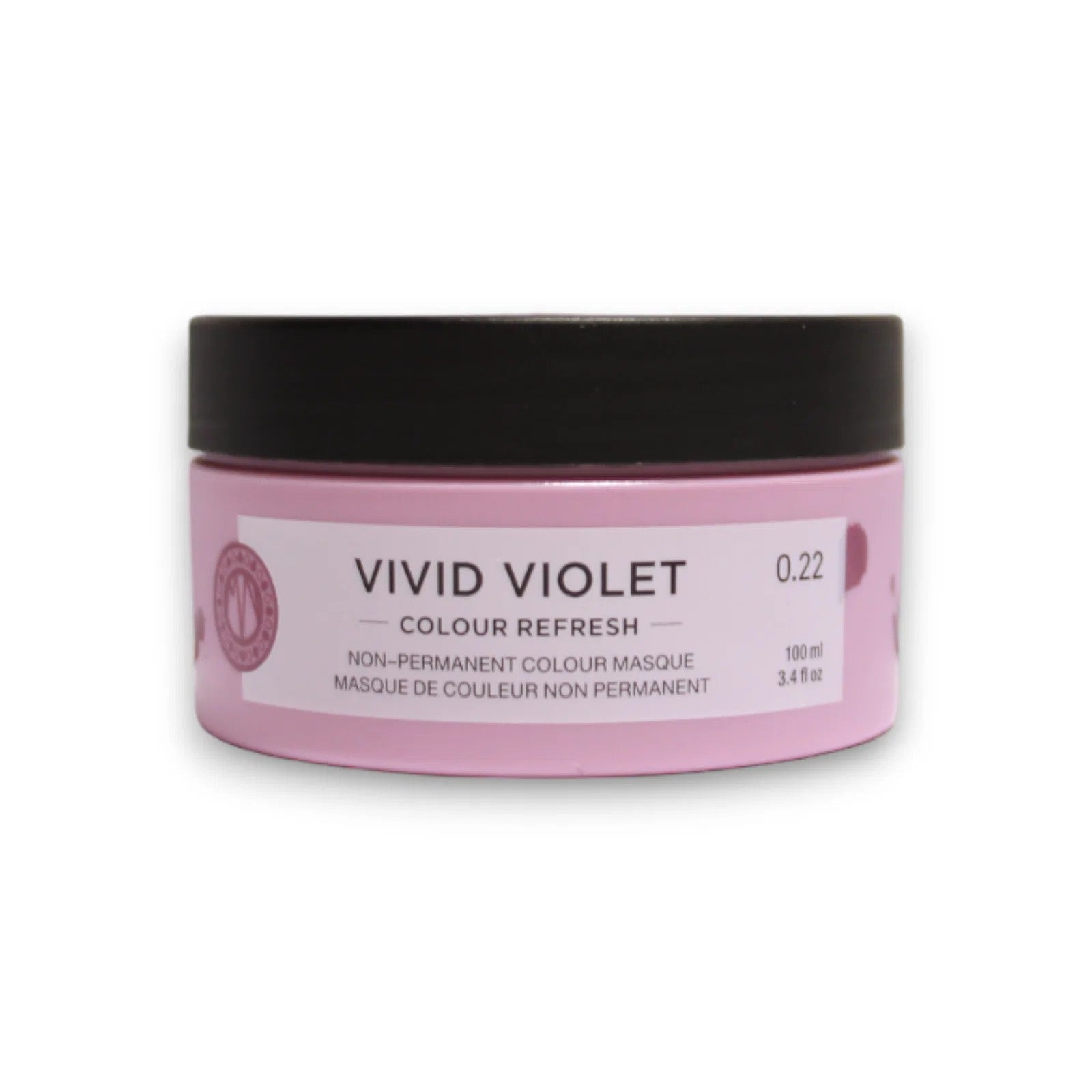 Maria nila Pehmeä ravitseva naamio ilman pysyviä väripigmenttejä Vivid Violet (Color Refresh Mask) - Tilavuus: 100 ml