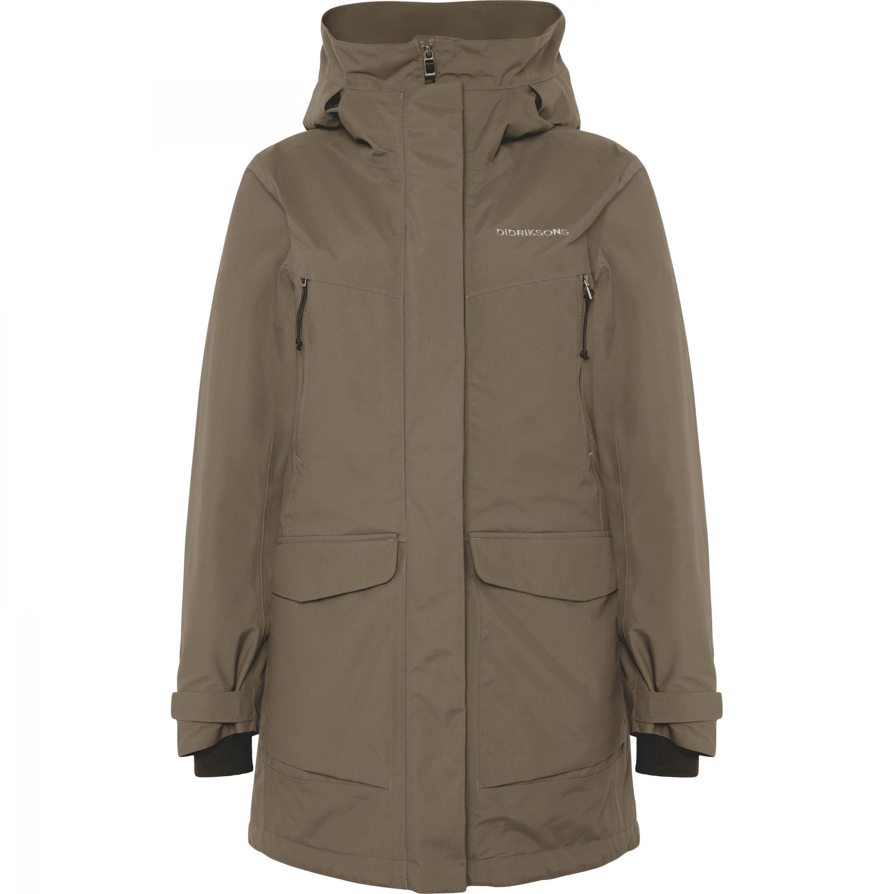 Didriksons Felia, parka, nainen, mocha