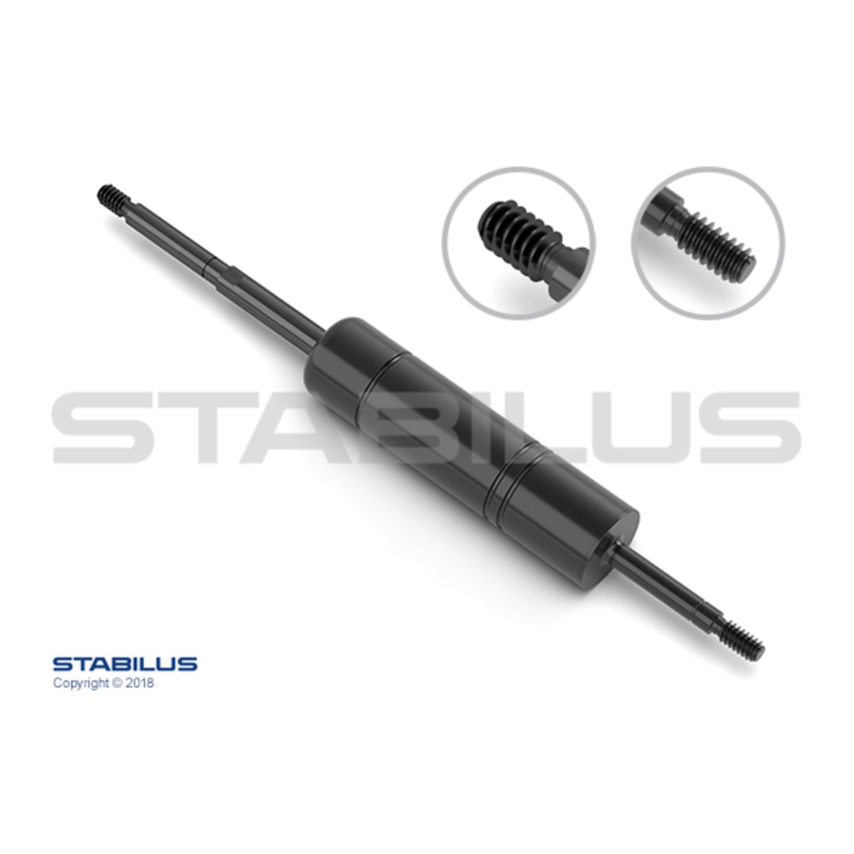 Vaimennin, moottorin kiinnitys STABILUS 0946DG