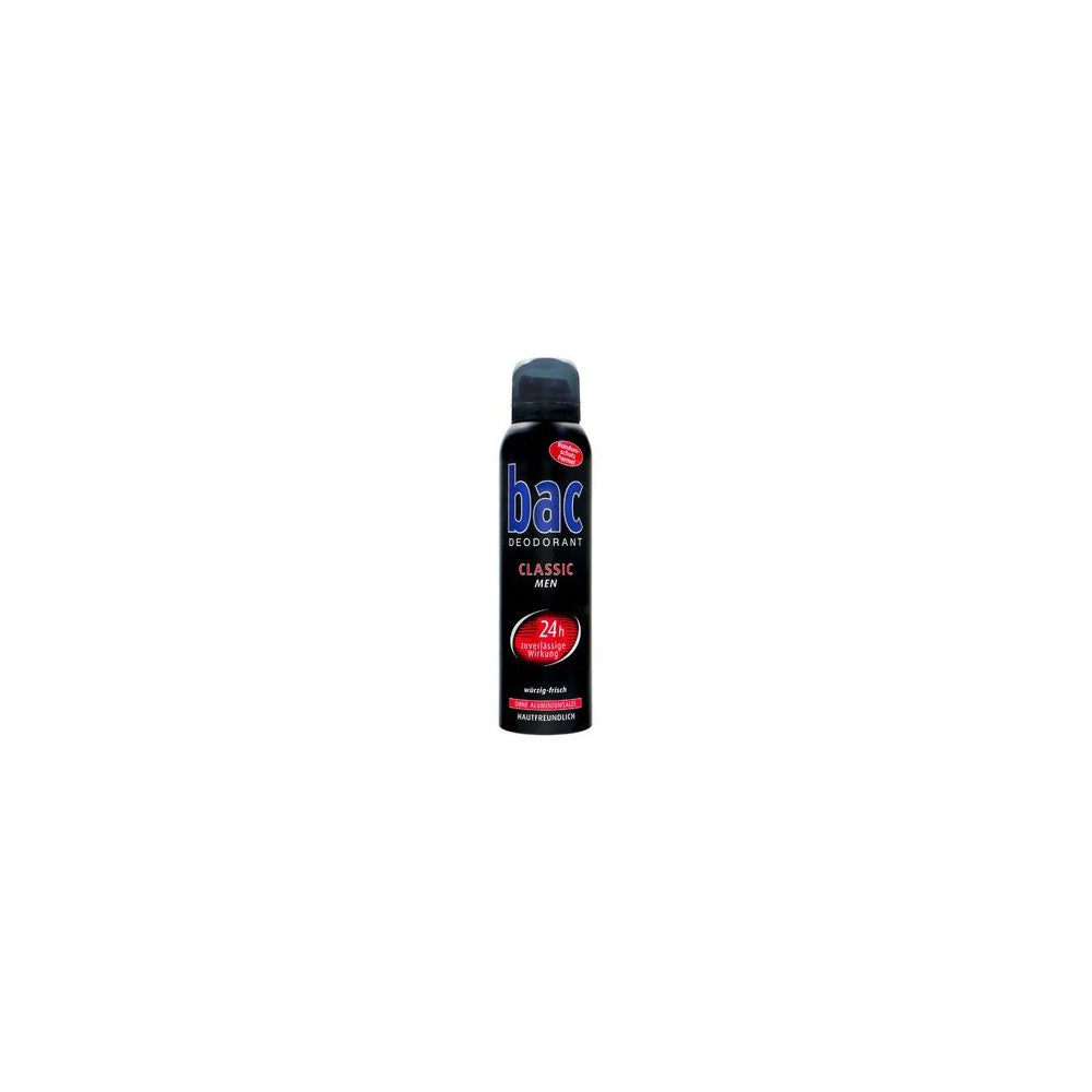 Bac Deospray Classic miehille 24H - Deodorantti miehille - 150ml