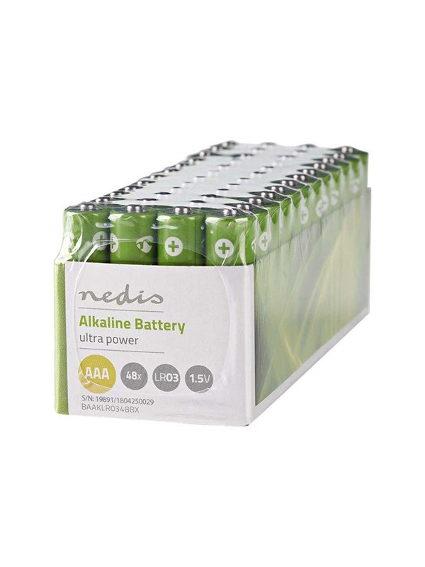 Nedis Alkaliparisto AAA | 1.5 V DC | 48 Ppl pakkaus