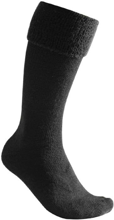 Woolpower Socks Knee-High 600 Black - 36-39