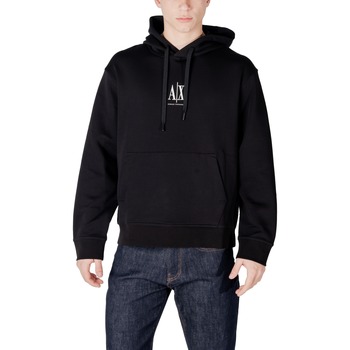 ARMANI EXCHANGE Collegepaita  musta / valkoinen