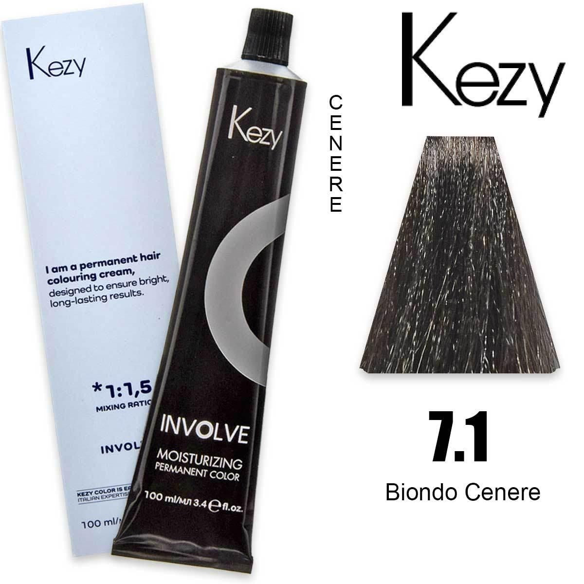 Kezy Involve Color 100 Ml Tuhkanvaalea 7.1