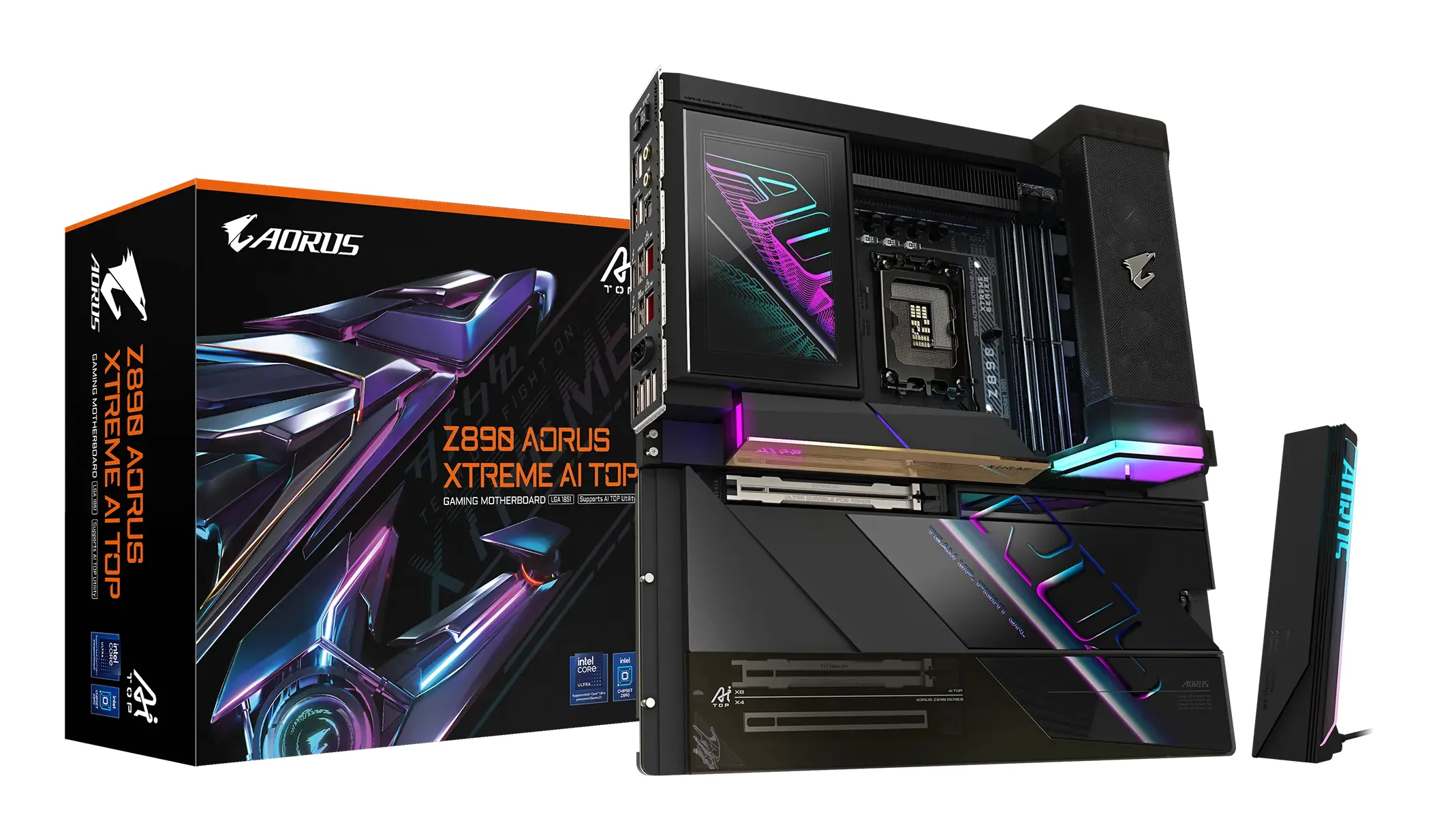 GIGABYTE Z890 AORUS XTREME AI TOP Emolevy - Intel Z890 - Intel LGA1851 - DDR5 RAM - Extended ATX