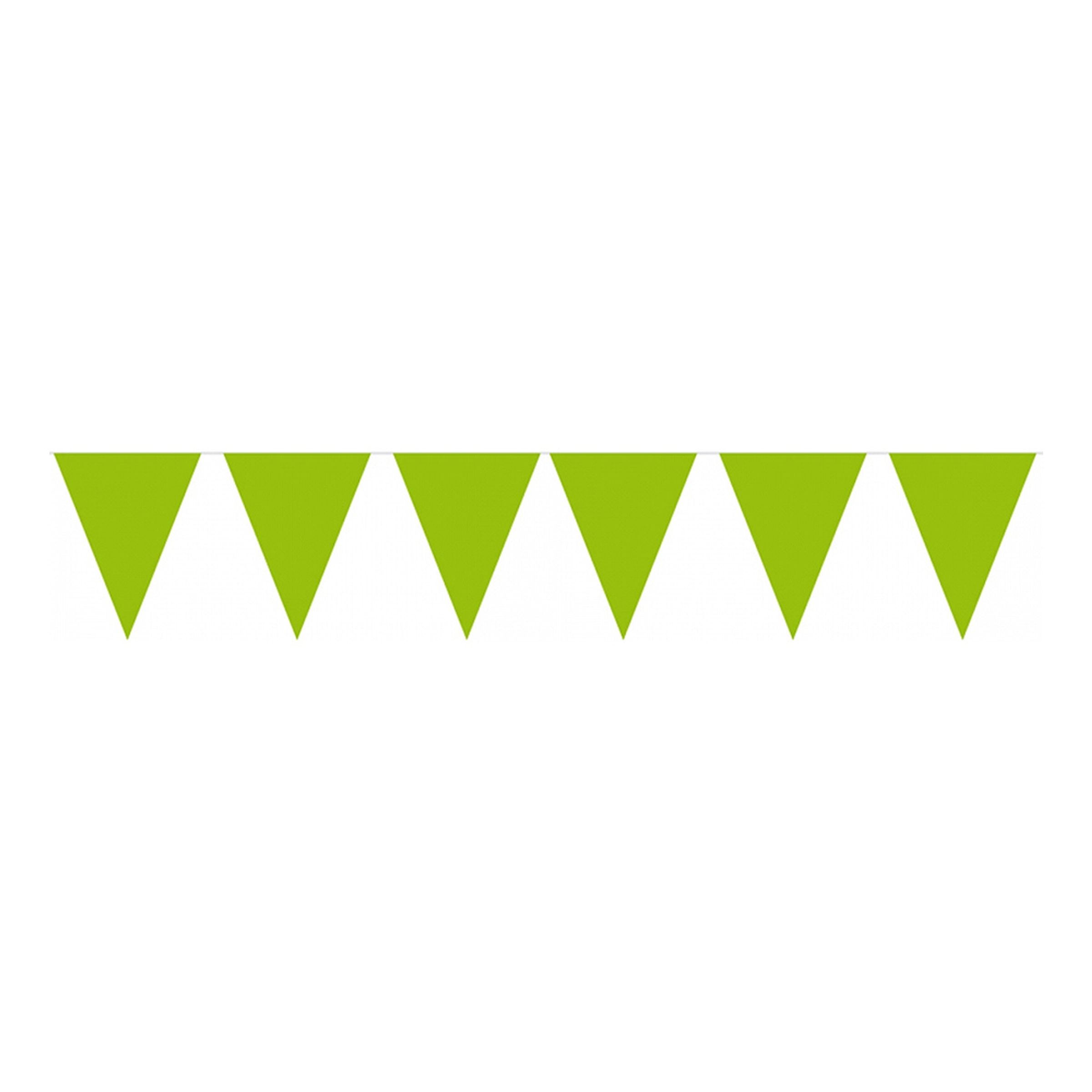 Folat BV Lime green bunting 10mtr.