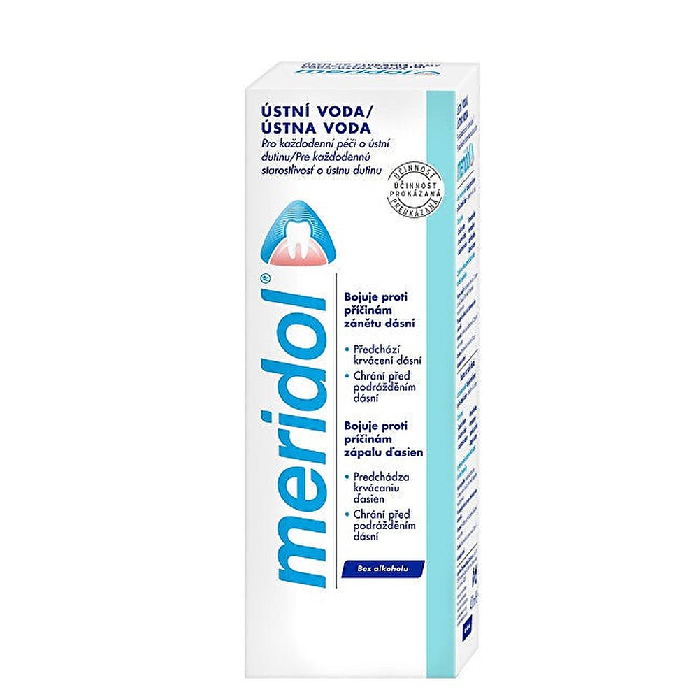 Méridol Suuvesi terveille ikenille ja raikkaalle hengitykselle 400 ml