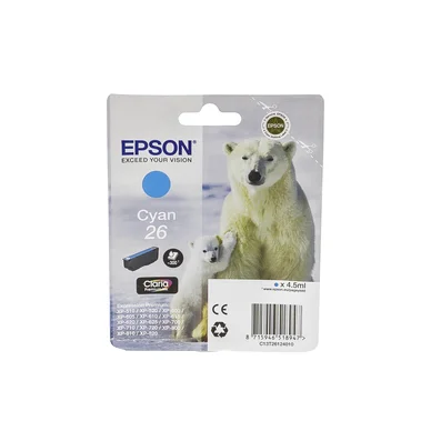 Epson Epson 26 Mustepatruuna Cyan T2612 Vastaa: N/A