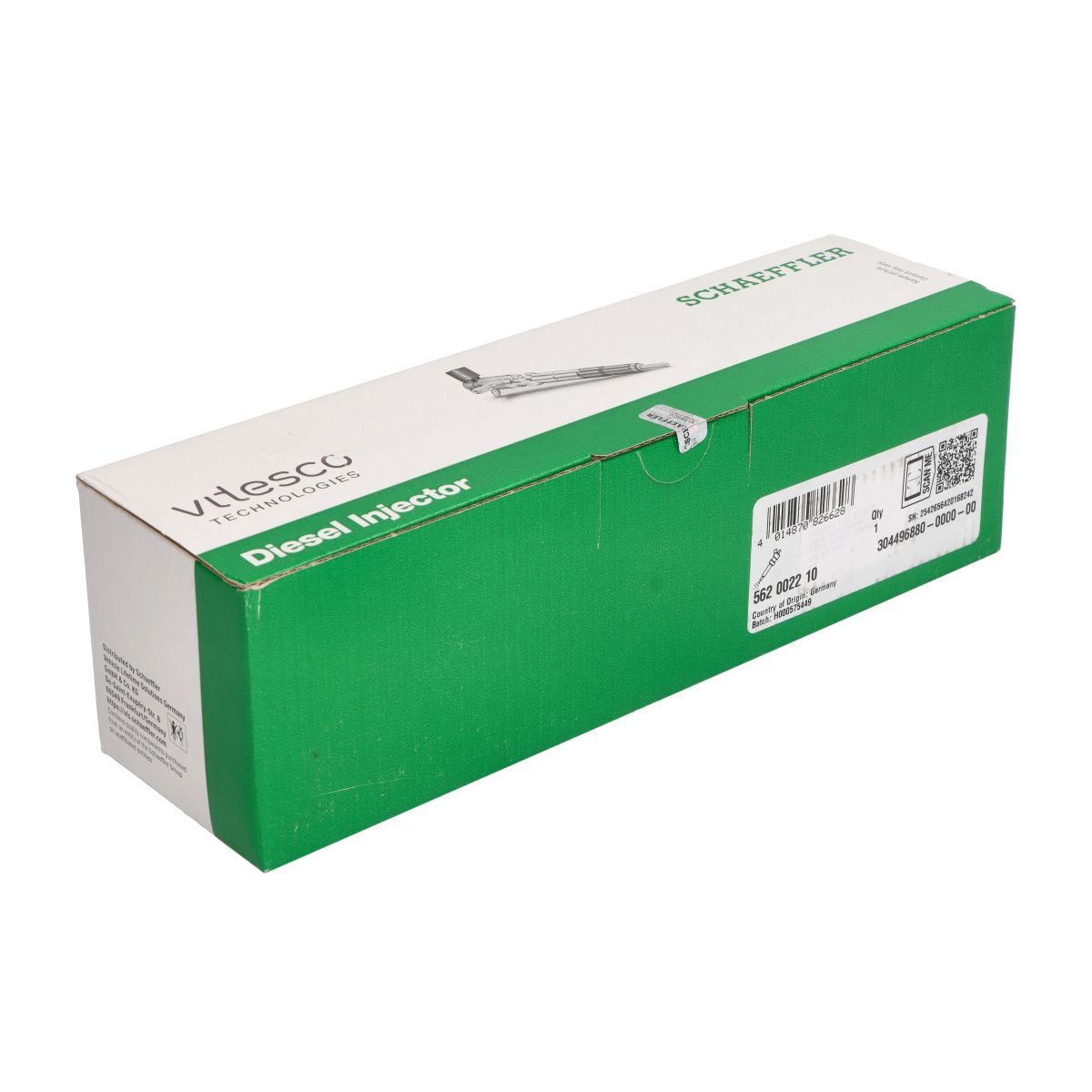 Ruiskutusventtiili Schaeffler Vitesco 562 0022 10