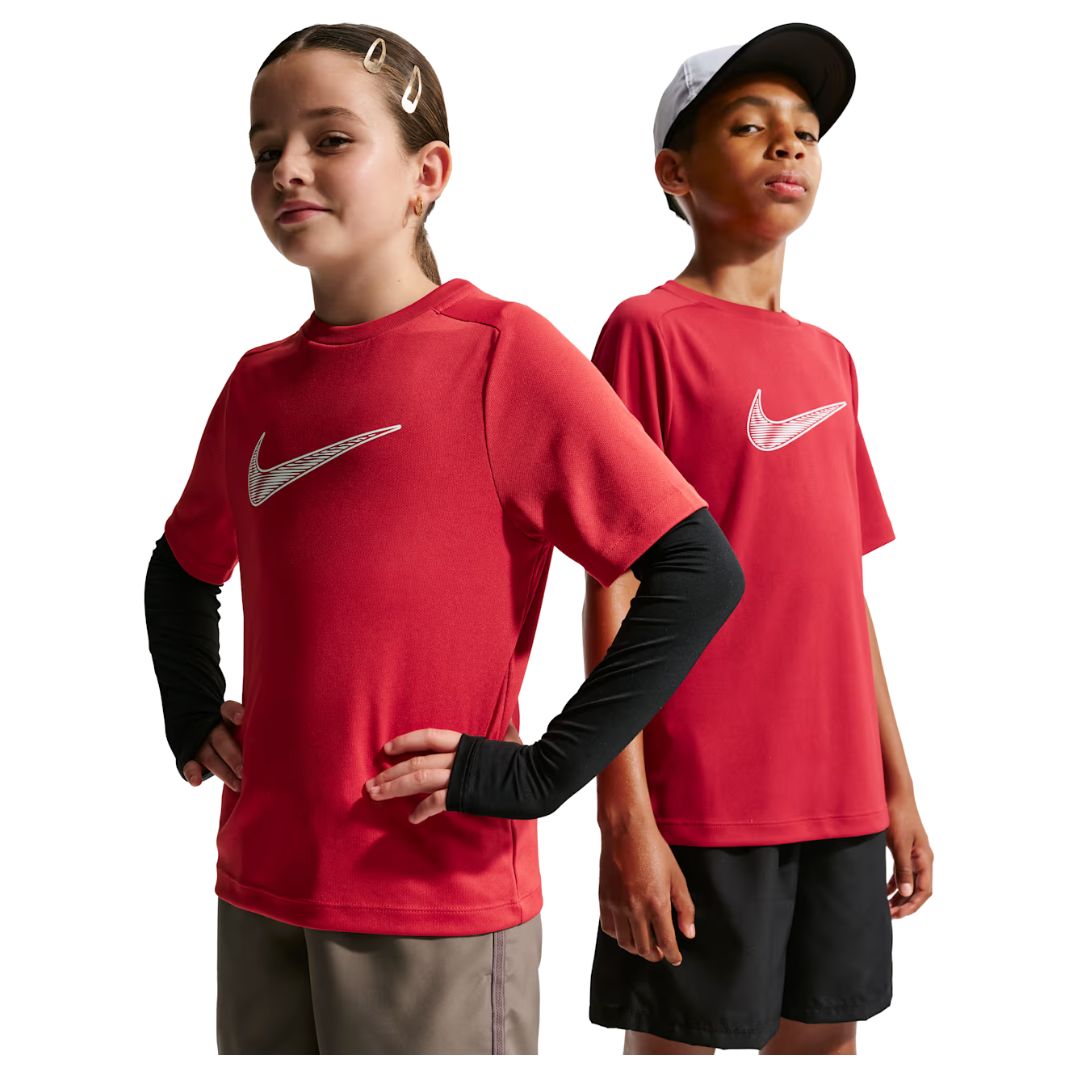 Nike Kids Dri-FIT Multi T-shirt Tough Red