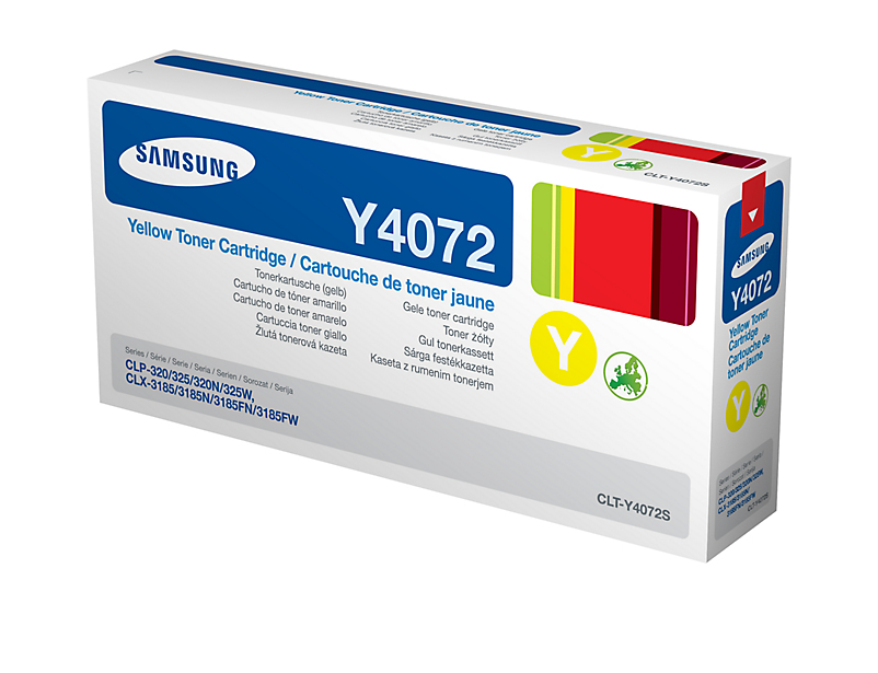 Samsung Värikasetti keltainen 1.000 sivua CLT-Y4072S Vastaa: N/A
