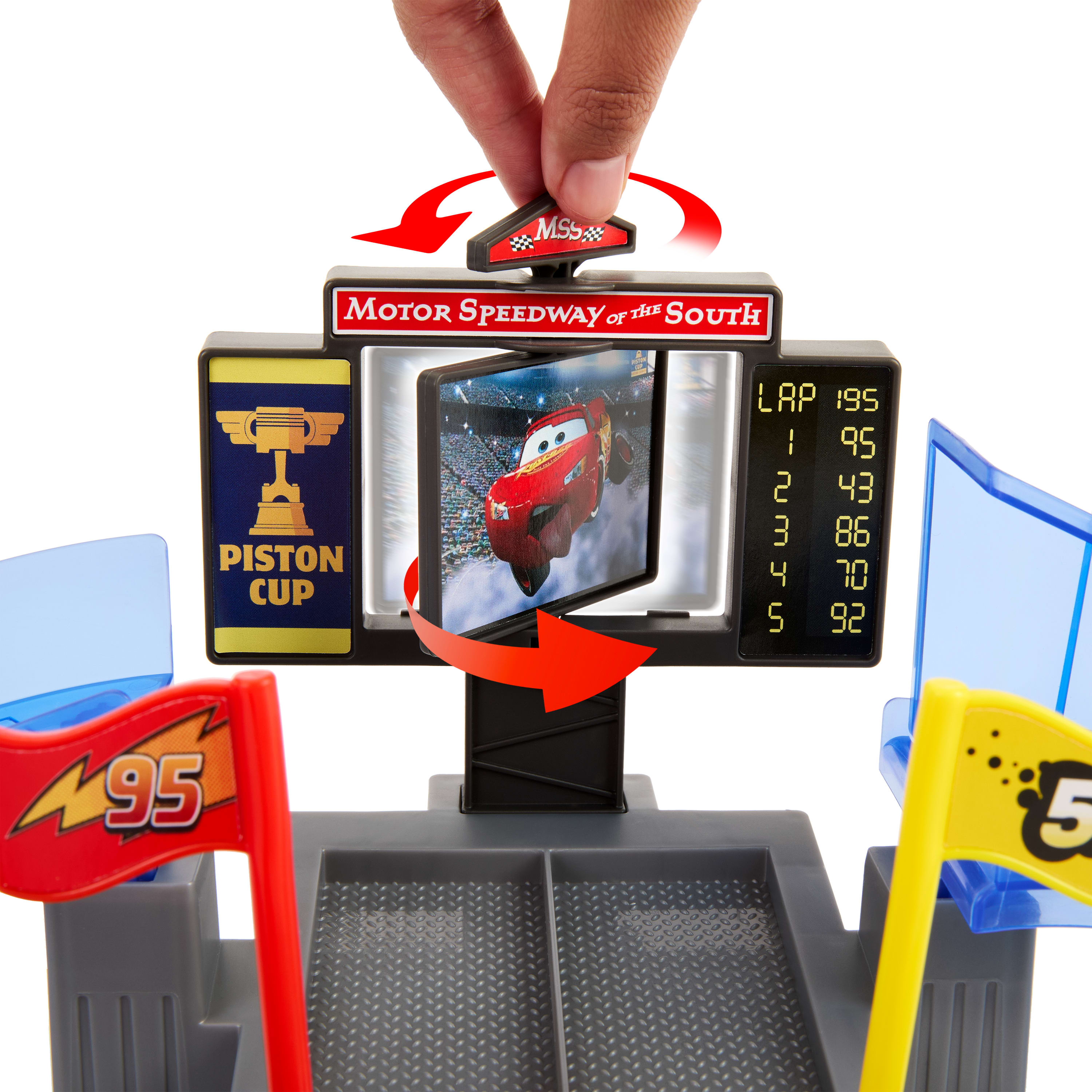Cars Pixar Piston Cup Stunt Trackset