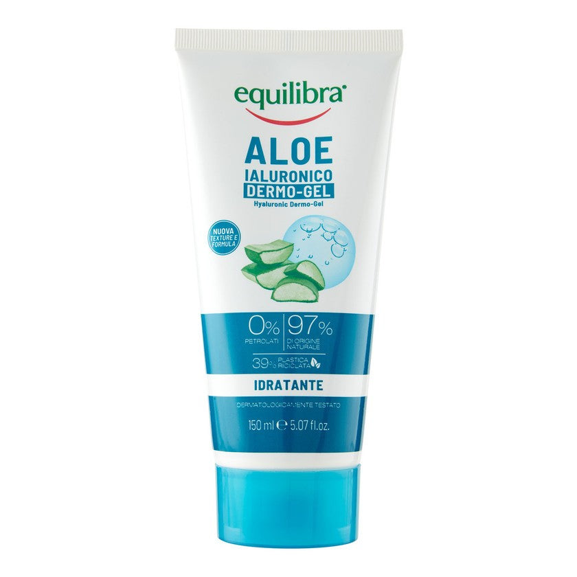 Equilibra Aloe Dermo-Gel Hyaluronic Moisturizing Soothing 150 ml