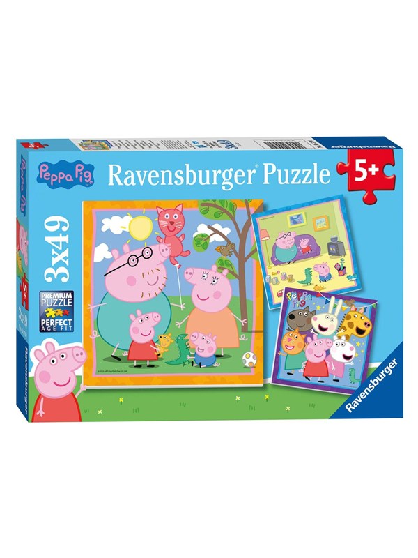Ravensburger Peppa Pig 3x49 kpl