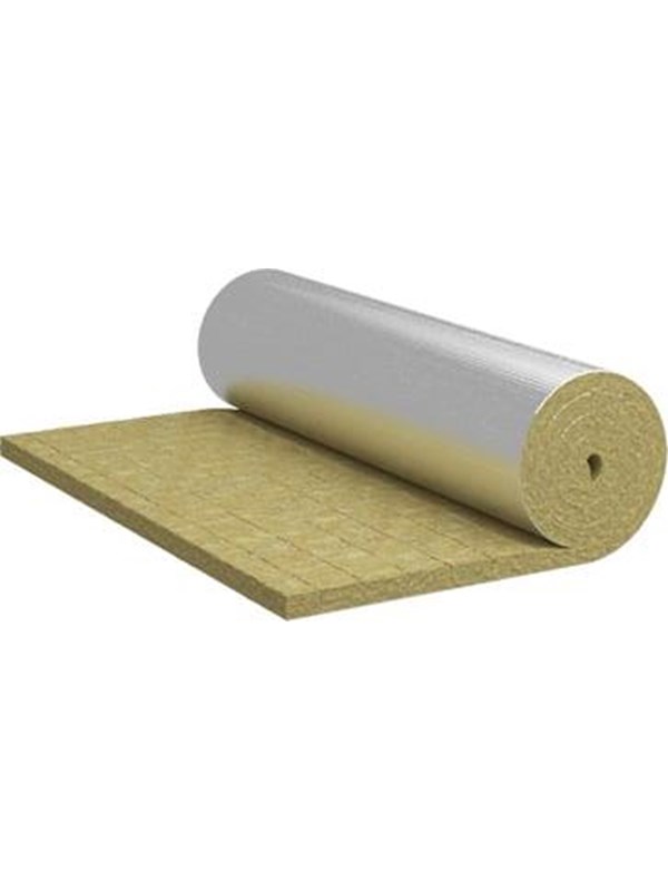 Rockwool PROLIT slatted mat 50 x 1000 x 5000 mm reinforced aluminum