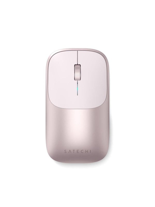 Satechi Slim Ex Rf Wireless + Bluetooth Hiiri Vaaleanpunainen