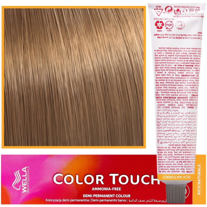 WELLA COLOR TOUCH Hiusväri 60 ml 8/38 Vaalea helmiäiskultablondi