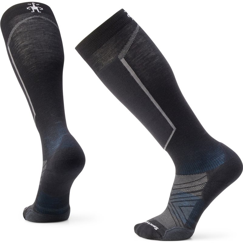 Smartwool Ski Targeted Cushion OTC Socks Black - XXL