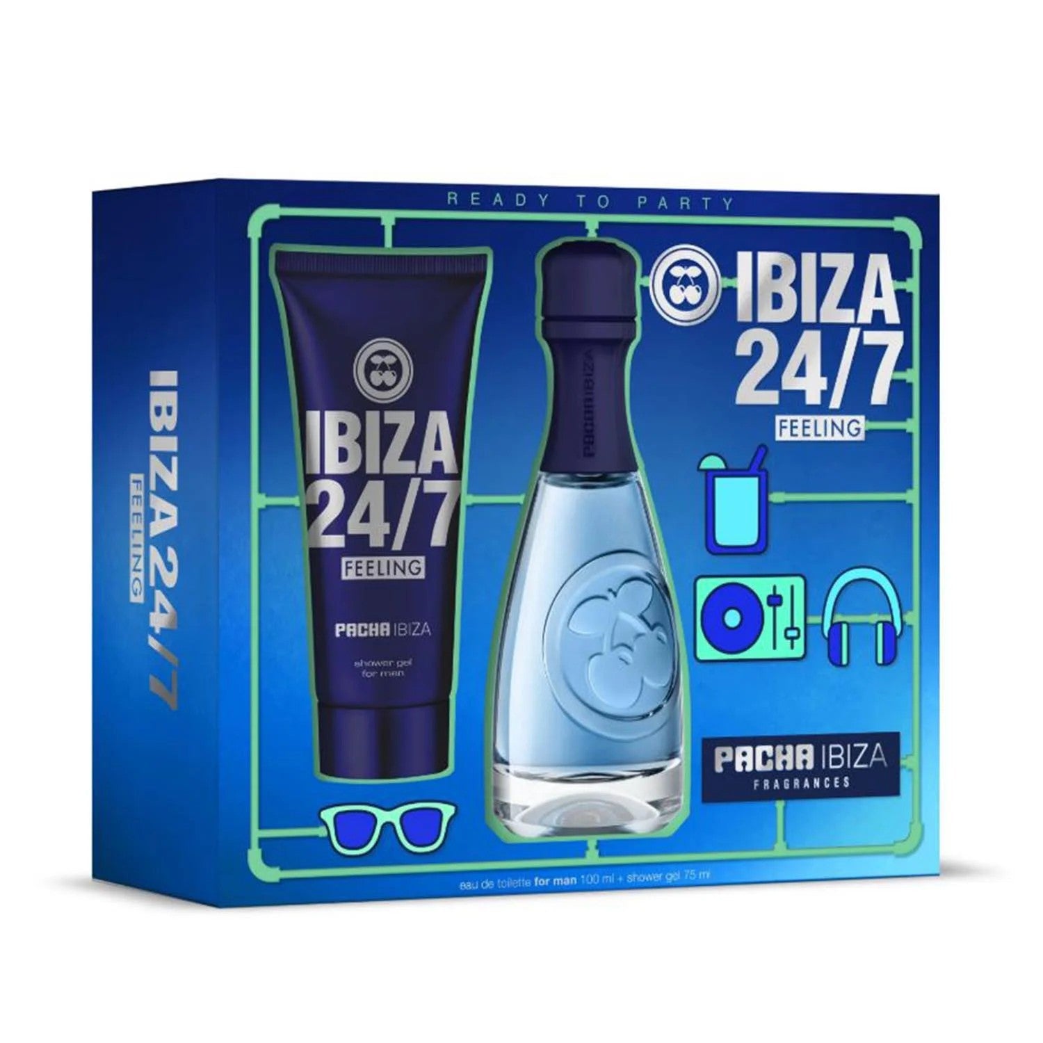 Itään Pacha Feeling 24-7 Miesten 80 Geeli 75ml