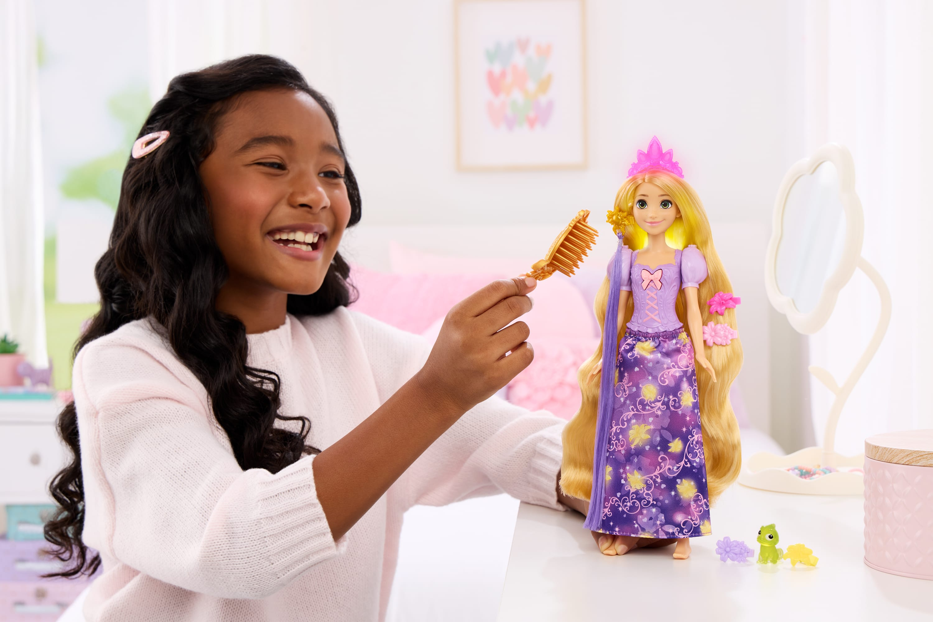 Disney Princess Valaisevat hiukset Rapunzel