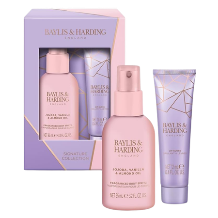 Baylis & Harding Jojoba Vanilla & Almond Oil Instant Glam Lahjasetti