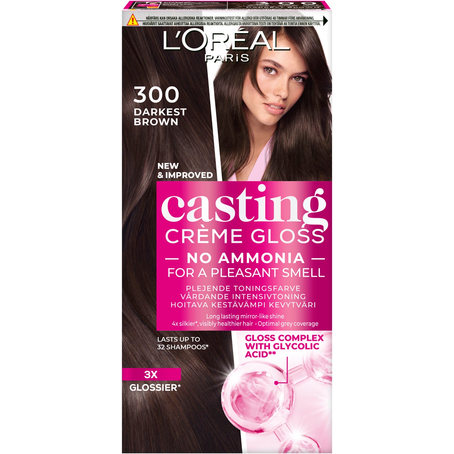 L'Oréal Paris Casting Creme Gloss Darkest Brown - 1 pcs