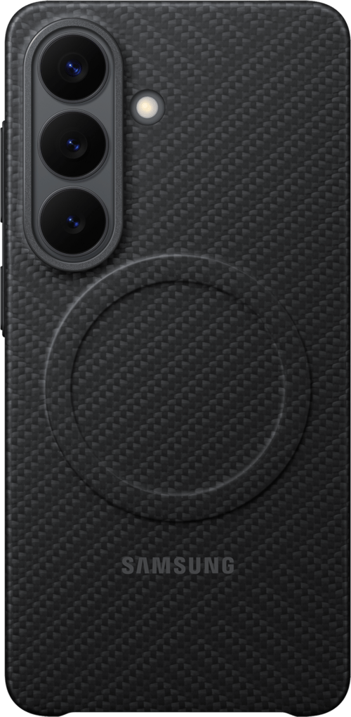 Samsung Galaxy S26 Carbon Magnet Case -suojakuori, Musta