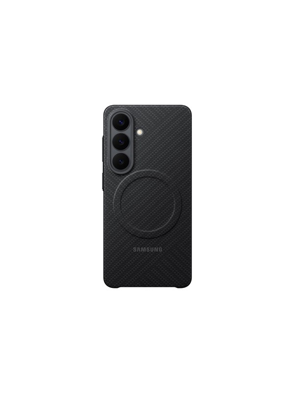 Samsung Galaxy S26 Carbon Magnet Case -suojakuori, Musta