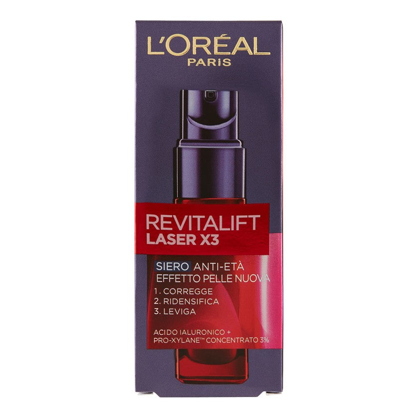 L Oreal Paris Revitalift Laser X3 Seerumi Anti-Eta Uusi Iho -vaikutus 30 ml
