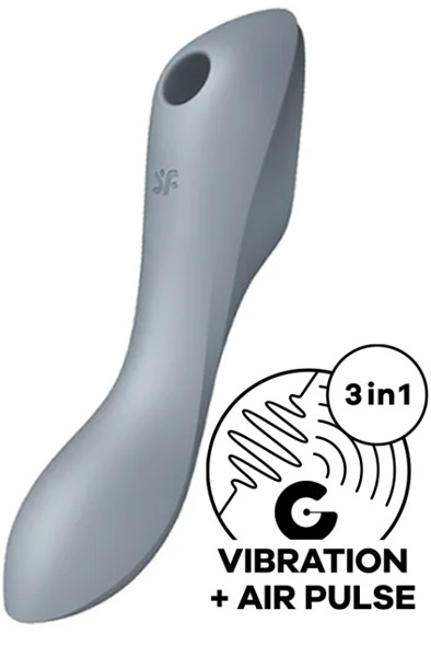 Satisfyer Curvy Trinity 3 Grey Paineilmavibraattori