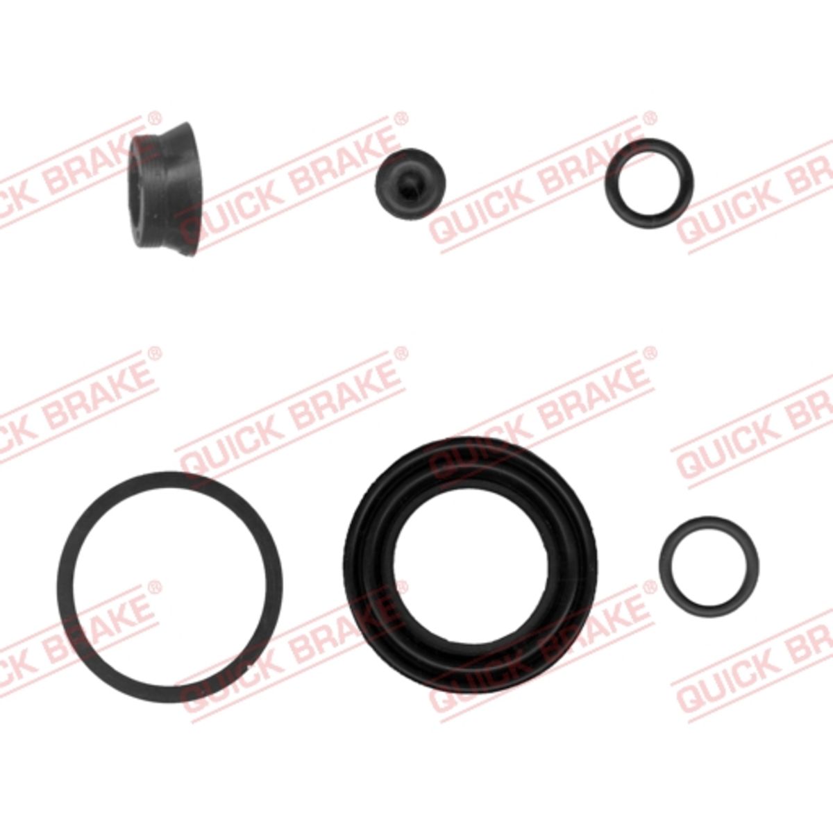 Jarrusatulan korjaussarja QUICK BRAKE 114-0125