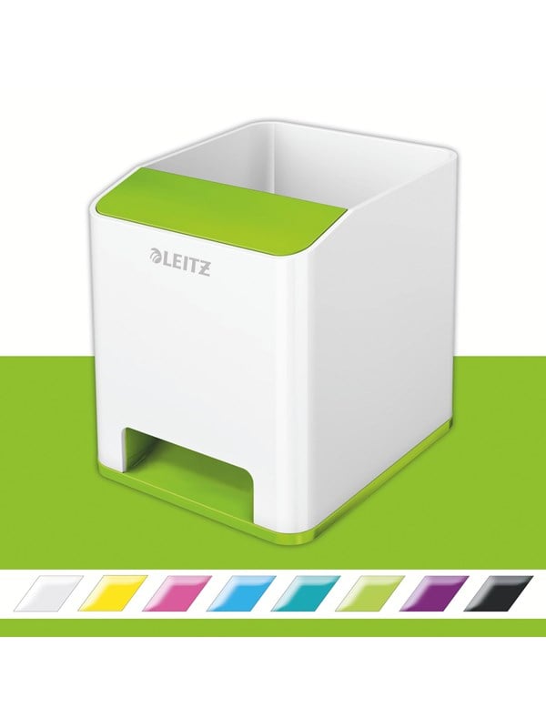 Leitz WOW kynäkotelo, Vihreä, Valkoinen, Polystyreeni (PS), 90 mm, 100 mm, 101 mm, 140 g