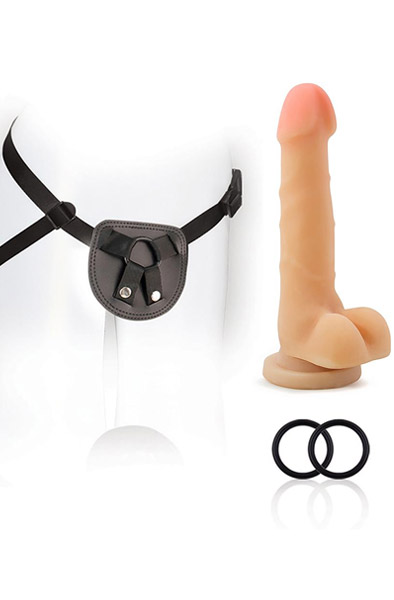 SX Harness For You Harness Cock Kit 17,5 cm Strap-on